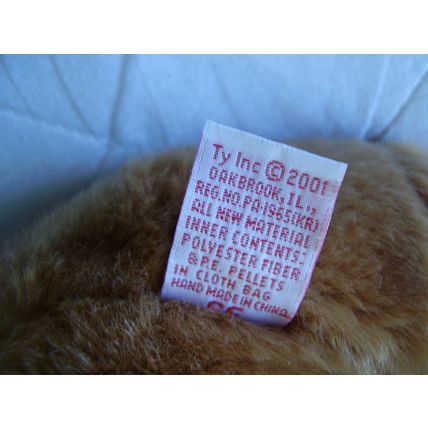 Ty Beanie Holiday Teddy BUDDY Christmas 1997 TAG ERROR 008421094264