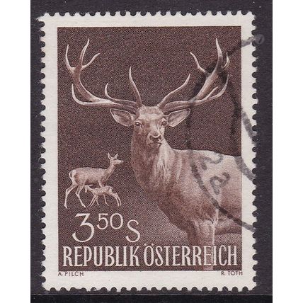 Austria 1959 Red Deer Family Fine Used SG 1341 VGC