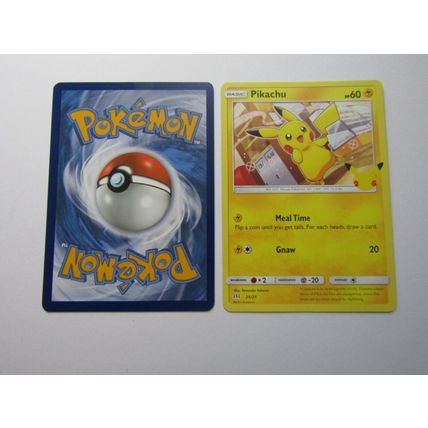 Pokemon McDonalds 2021 25th Anniversary Promo Cards Non Holo & Holo Choice ef1