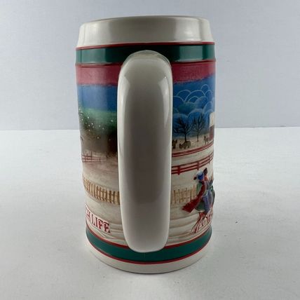 Miller High Life Best Holiday Tradition Winter Sleigh Ride Stein Commemorative