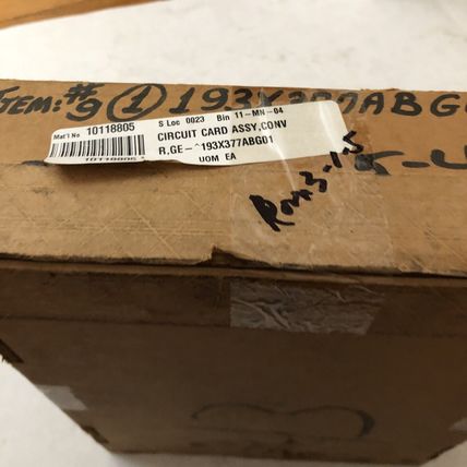 GENERAL ELECTRIC 36B605238AA-A PC BOARD CONVERTER,GE 193X377 ABG01,CZ
