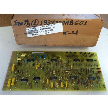 GENERAL ELECTRIC 36B605238AA-A PC BOARD CONVERTER,GE 193X377 ABG01,CZ