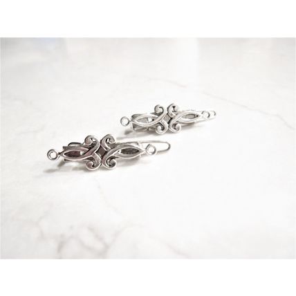 Extra tiny small silver metal slim hair pin clip barrette (set of two)