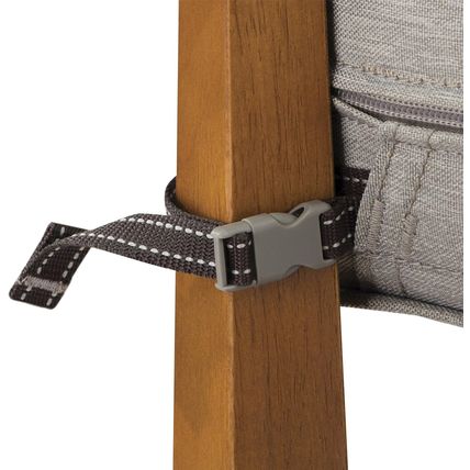 Classic Accessories Montlake Seat Cushion Slip Cover-23 x 25 x 5"-GRAY-NEW-FAST