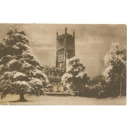 PC18329 Old Postcard. Church. Dennis Moss. Cecily series