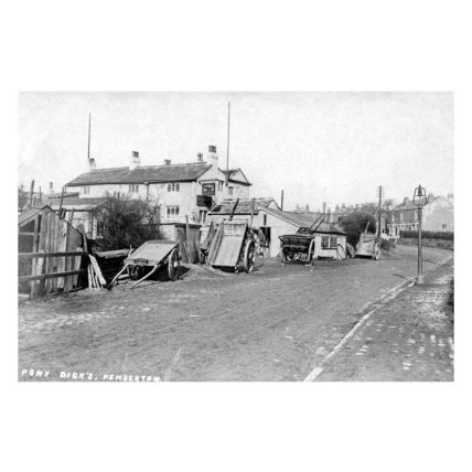 pt3084 - Pony Dicks , Pemberton , Lancashire - print 6x4