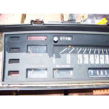 1971 CHRYSLER IMPERIAL INSTRUMENT CLUSTER OEM LEBARON