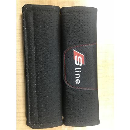 2Pcs High Quality Car Seat Belt Shoulder Cushion Cover Pad Fit For Audi Sline