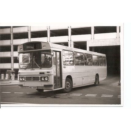 Black & White Photograph of Maidstone Borough Council Transport - NKE 306P