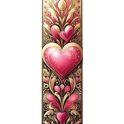 Valentine Bookmarks Book Markers Gift For Reader (X4)
