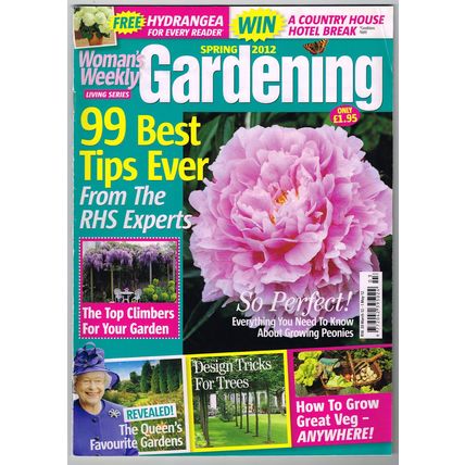 Woman's Weekly Gardening Magazine Spring March 2012 Living Series
