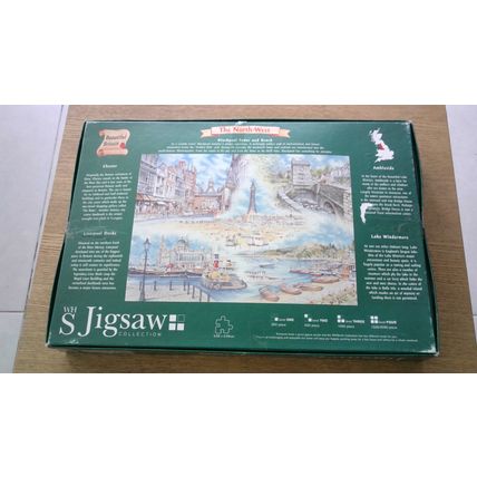 BEAUTIFUL BRITAIN: THE NORTH-WEST Jigsaw Puzzle (1000 Piece) W H Smith
