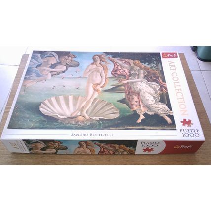THE BIRTH OF VENUS by Sandro Botticelli Jigsaw Puzzle (1000 Piece) Trefl