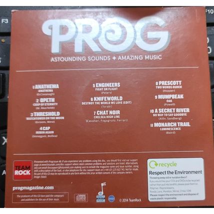 As Sure As Eggs Is Eggs CD Promo PROG Magazine 11 Tracks Album P26 Rock