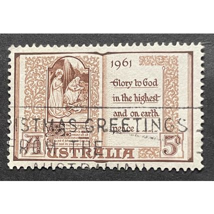 AUSTRALIA 1961 SG 0341 USED #2