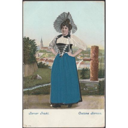 Berner Tracht - Costume Bernois, 1907 - AK Æ174