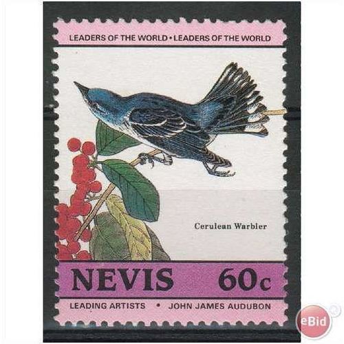 Nevis stamps 1985 - SG 274 - 60c Cerulean Warbler - MNH single