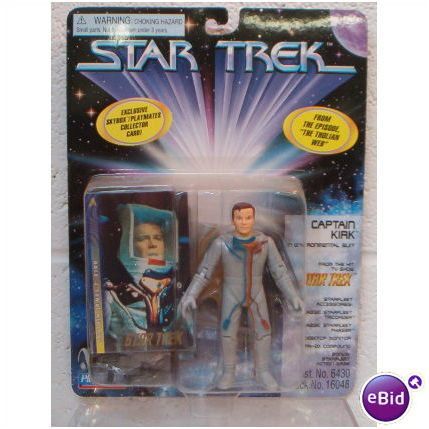 STAR TREK : CAPTAIN KIRK in ENVIRONMENTAL SUIT action figure