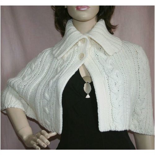 Karen Millen Cream Cape Shrug Womens One Size New With Tag