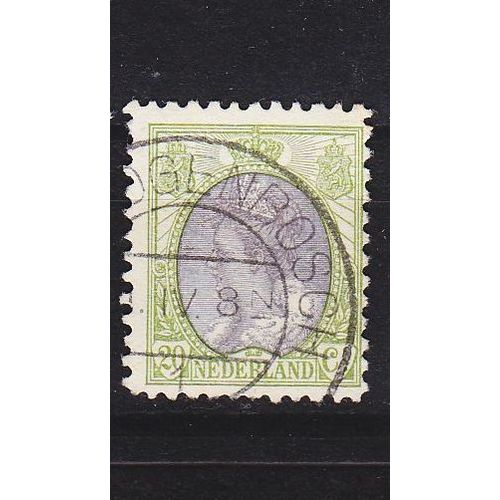 NIEDERLANDE NETHERLANDS [1908] MiNr 0079 E ( O/used )