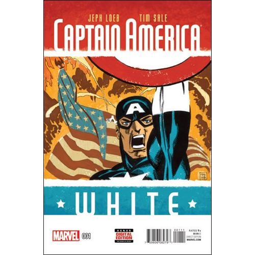 Captain America: White (2008) #1 Marvel Comics Tim Sale Jeph Loeb $4.99