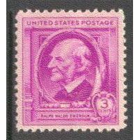 861 3c Ralph Emerson Fine MNH Q7373