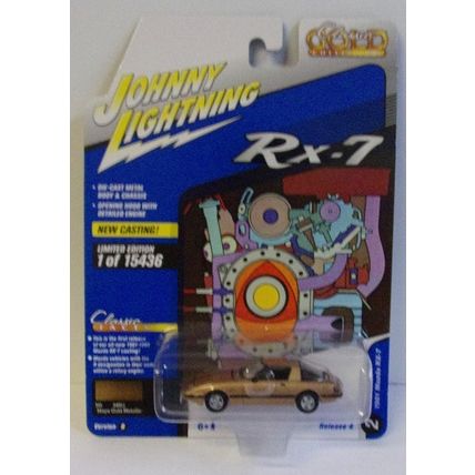 JOHNNY LIGHTNING ' CLASSIC GOLD ' 1981 MAZDA RX-7 (2021)