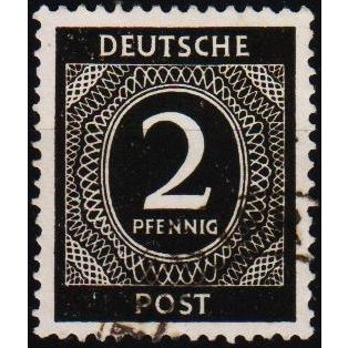Germany. 1946 2pf S.G.900 Used