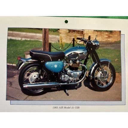 AJS and MATCHLESS OWNERS CLUB 1994 CALENDAR