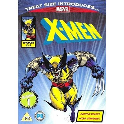 X-Men Season 1 Episodes 5 - 6 [DVD, 1986] [Region 2] Treat Size DVD