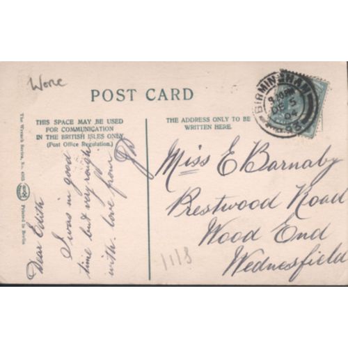 Antique PC 1904 - Church Steps, Bromsgrove - Worcestershire