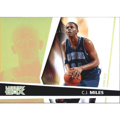 2005-06 Topps Luxury Box C J Miles #113 167/350