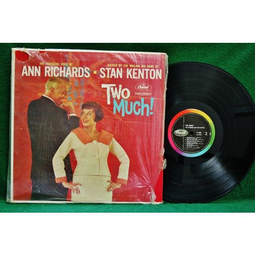 Ann Richards & Stan Kenton - Two Much - T 1495 - NM
