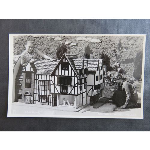 Southsea Model Village, Hampshire #6 Postcard