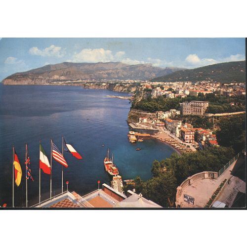Italy Postcard 1982 - Panarama of Sorrento