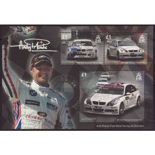 Guernsey 2008 SG MS1198 UMM - Sport/Motor Racing/Andy Priaulx (B-341-03)