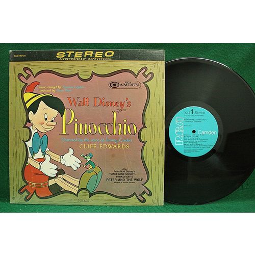 Cliff Edwards - Walt Disney’s Pinocchio/Peter And The Wolf - CAS 1067(e) - NM