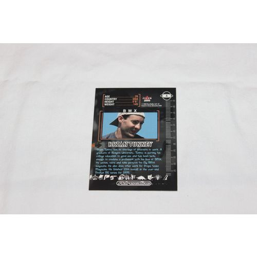 Brian Tunney 2000 Fleer Adrenaline AUTOGRAPH Extreme Sports