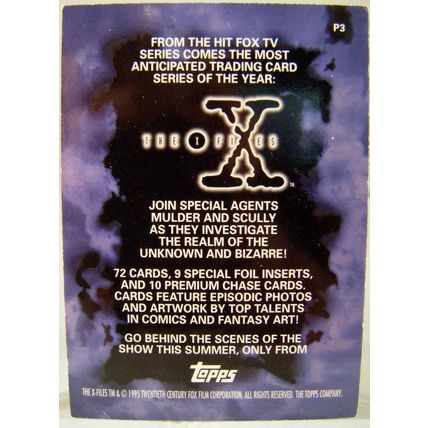 Promo Card Lot of (4) 1990's X-Files/ Evil Ernie/ Lady Death/ Rune