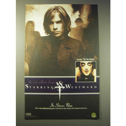2001 Stabbing Westward Album Advertisement - The new album