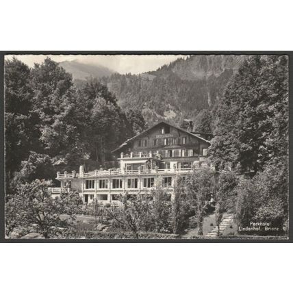 Parkhotel Lindenhof, Brienz, c.1950 - Maeder Foto-AK
