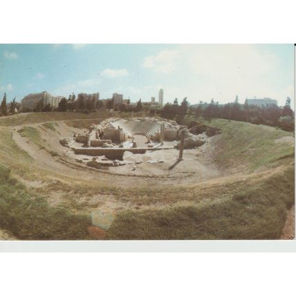 PC. EGYPT Alexandria. Panorama of roman amphitheatre - Ratos # 121