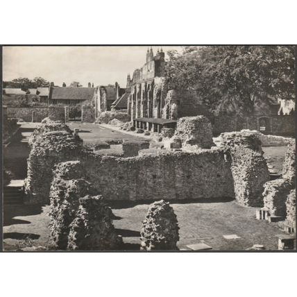 St Augustine's Abbey, Canterbury, Kent, c.1960 - Ministry of Works RP Postcard