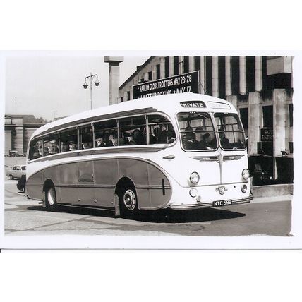 Black & White Photo of Seamarks Brothers Ltd. of Westoning - NTC 598 ex Mercer's