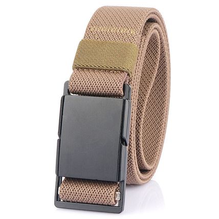 Metal buckle versatile casual denim fashion unisex outdoor waist belt