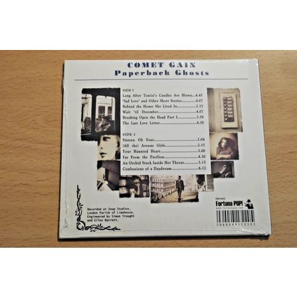 Comet Gain - Paperback Ghosts CD (2014) NEW.
