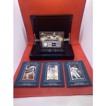 2007 Ichiro Suzuki Topps Sterling Box Baseball Cards - Game Used Memorabilia