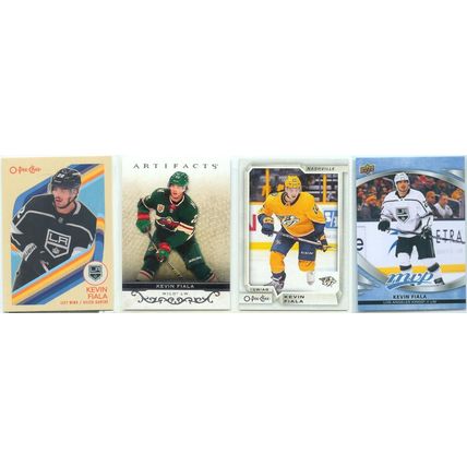 Kevin Fiala 10x incl Inserts, SP Blue, Turq