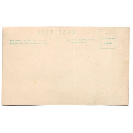Postcard RPPC UK St John Ambulance first aider tent uniform unposted