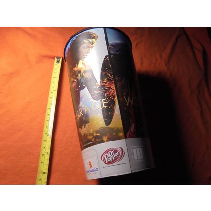 4 DC Comics Movie Theatre COLLECTIBLE CUPS!! $15.00 obo!!